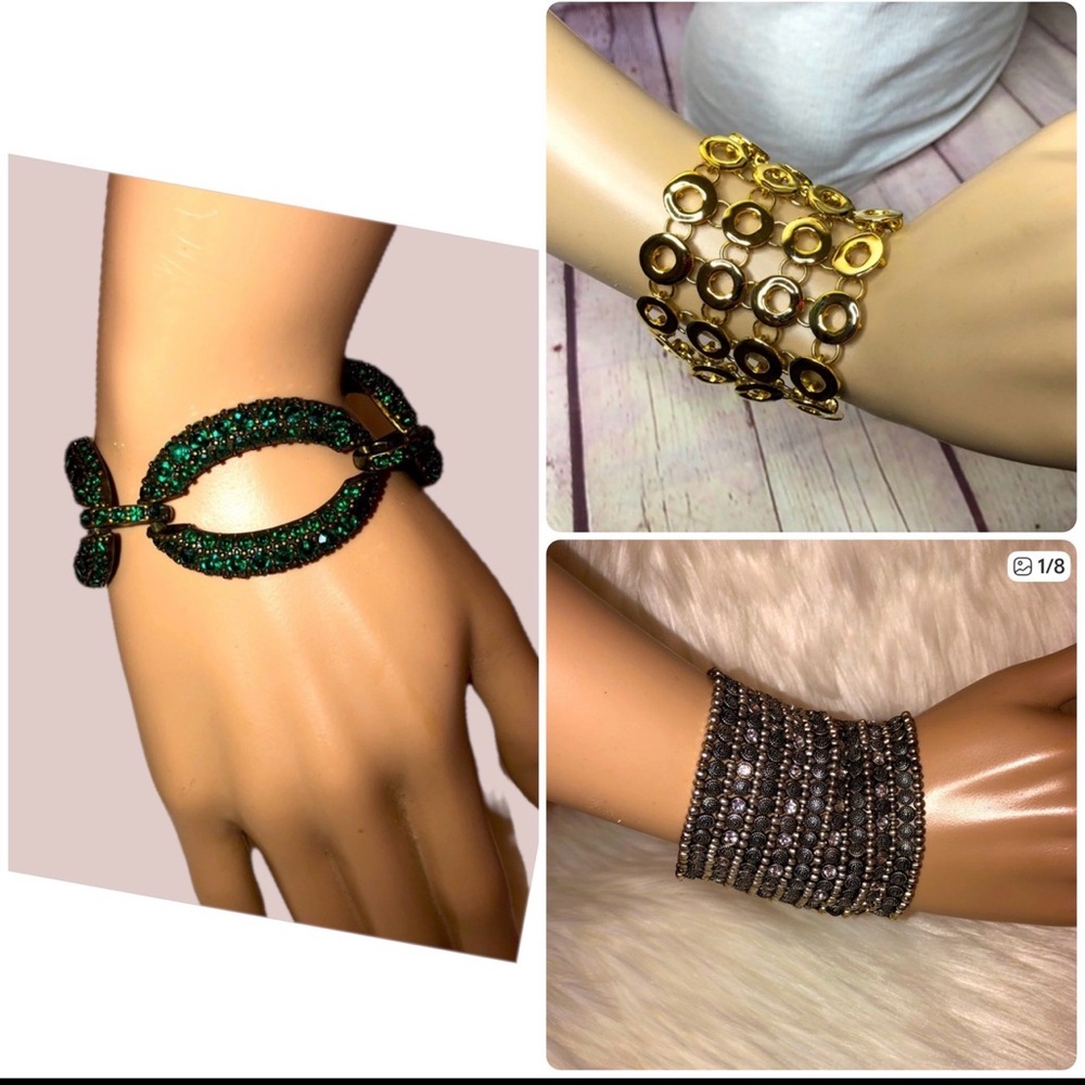 Bundle of 3 beautiful bracelets